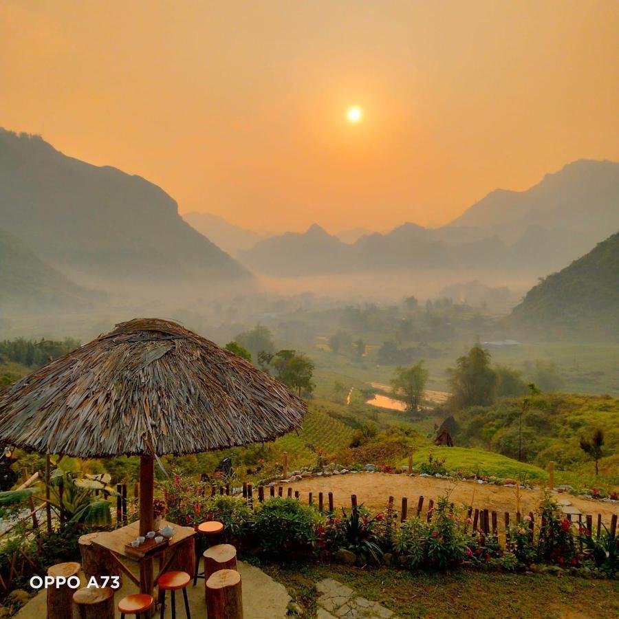 Du Gia Panorama Ecologde Lägenhet Làng Cac Exteriör bild