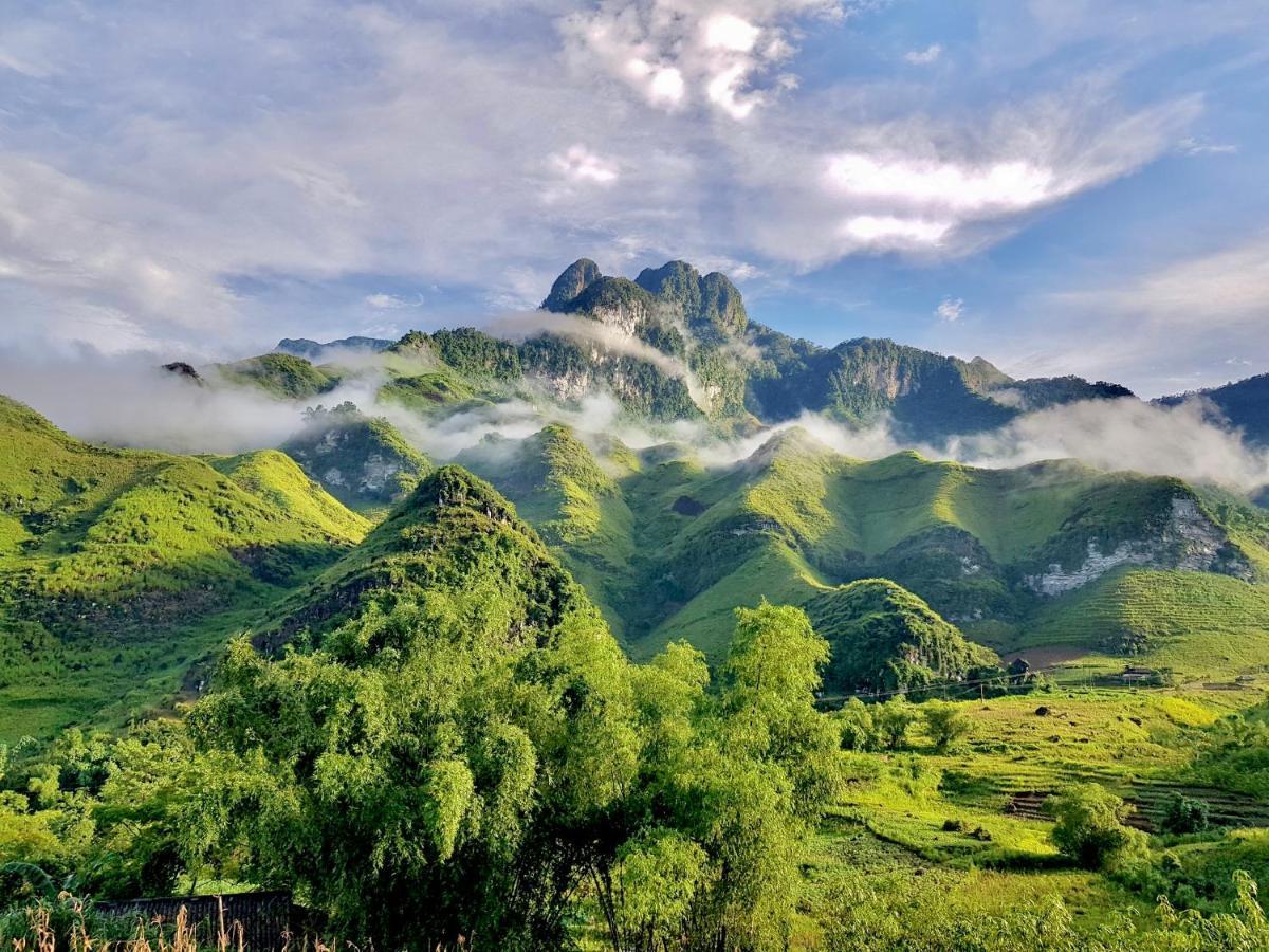 Du Gia Panorama Ecologde Lägenhet Làng Cac Exteriör bild