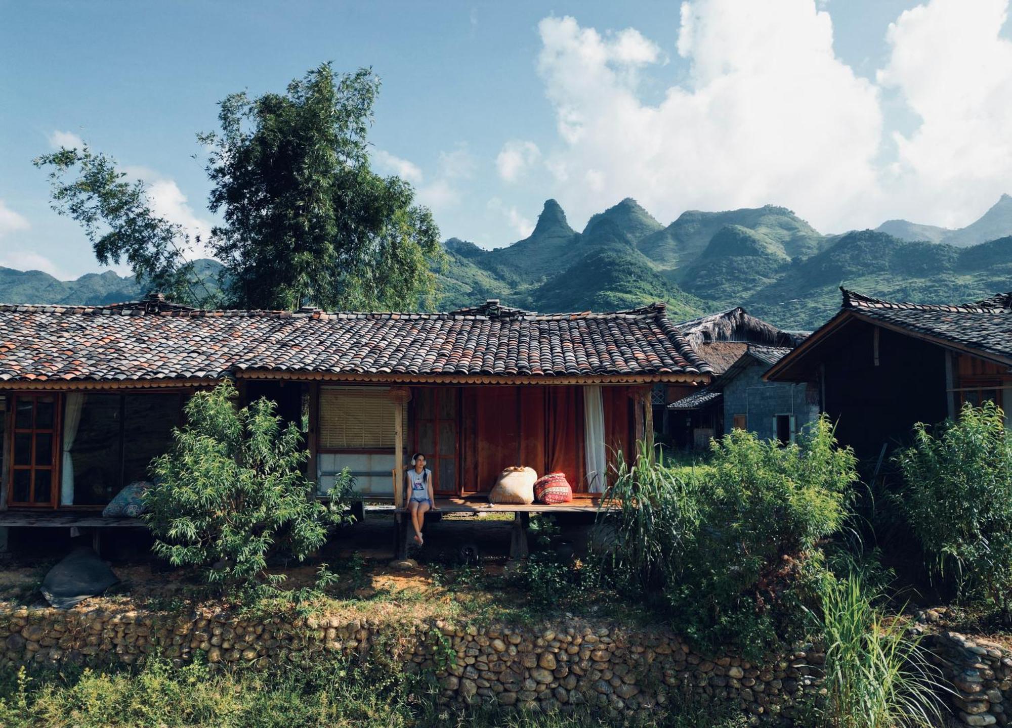 Du Gia Panorama Ecologde Lägenhet Làng Cac Exteriör bild