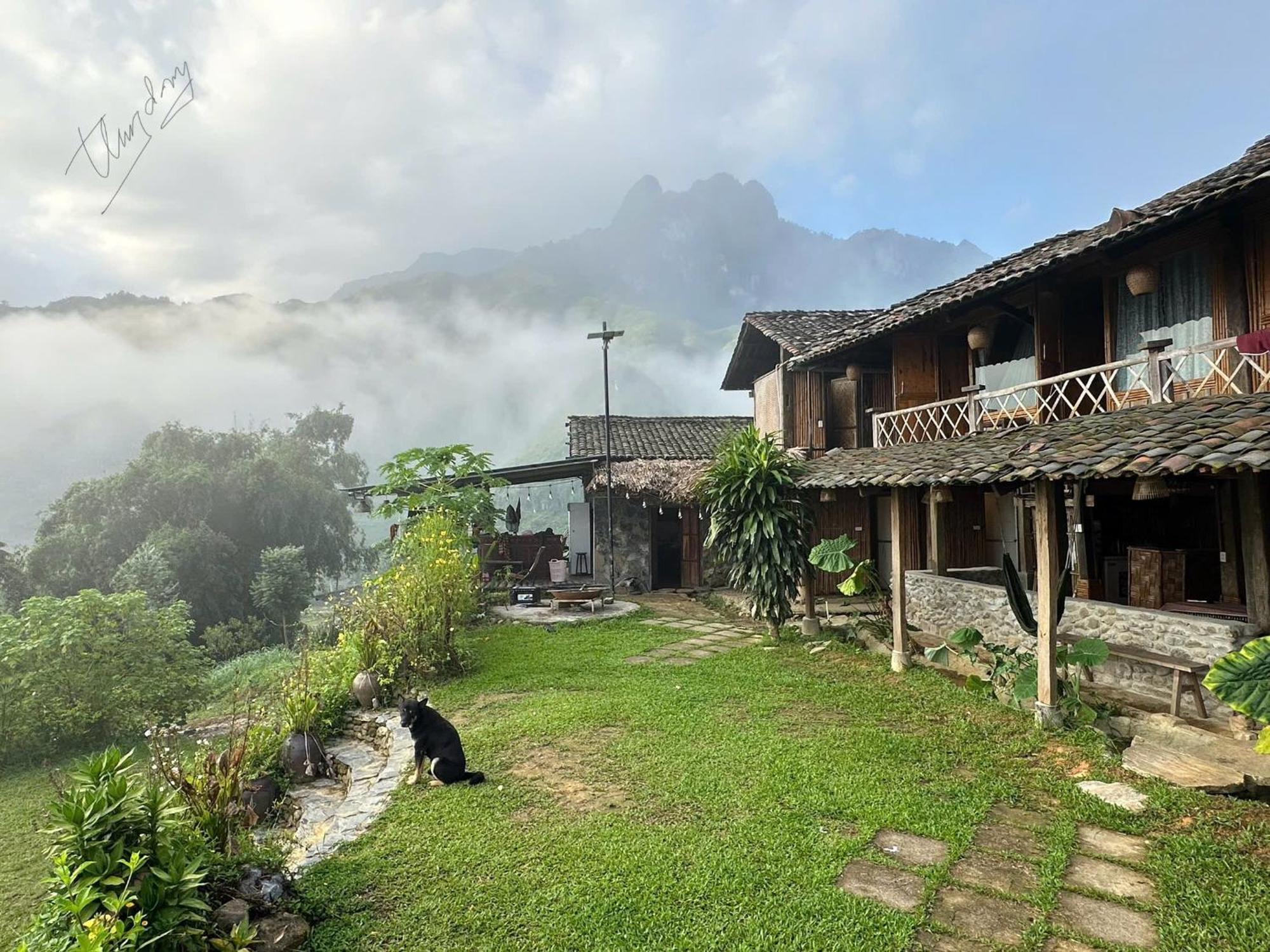 Du Gia Panorama Ecologde Lägenhet Làng Cac Exteriör bild