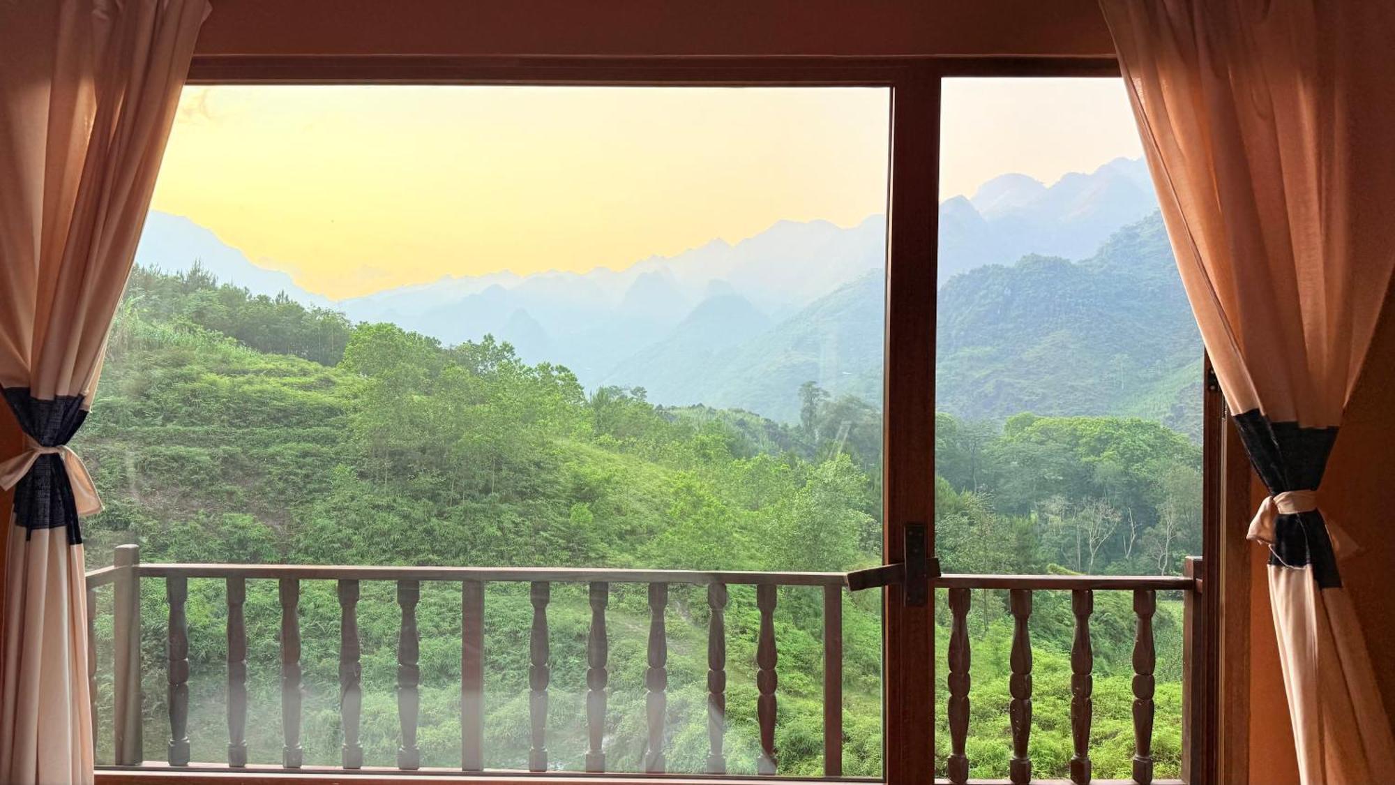 Du Gia Panorama Ecologde Lägenhet Làng Cac Exteriör bild